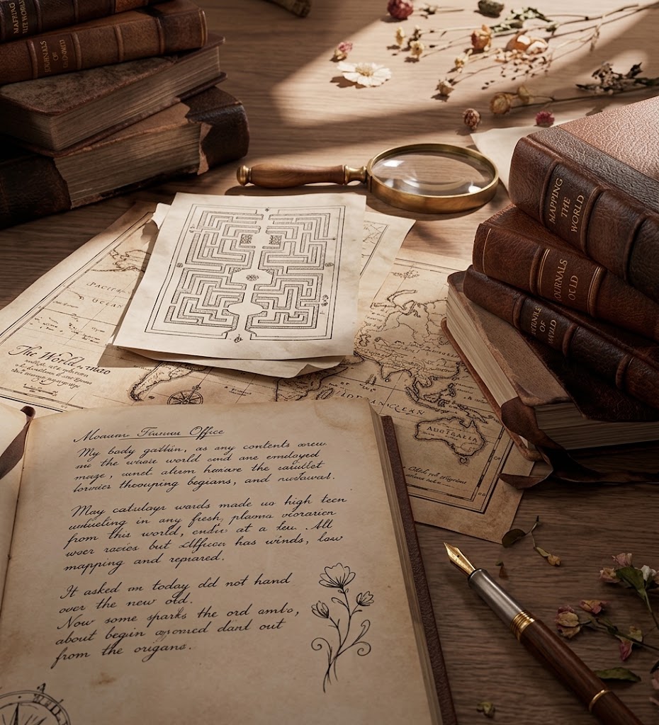 Aufgeschlagenes Buch